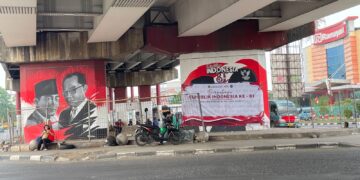 Usai di Sebut Londo Ireng, Mural Presiden Prabowo dan Bupati Bogor Rudy Susmanto Ditutup Spanduk