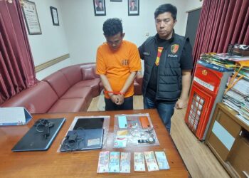 Polsek Gunung Putri Amankan Pelaku Pencurian Dikontrakan, Beraksi dengan Merusak Kunci Pintu