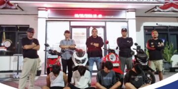 Polsek Gunung Putri Ungkap Dugaan Jual Beli Motor Bodong, Empat Orang Diamankan