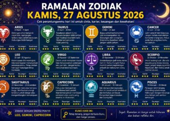 Kamis Ini Bawa Kejutan? Simak Ramalan Zodiak 27 Agustus 2026