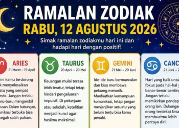 Ramalan Zodiak 12 Agustus 2026: Intip Bocoran Horoskop Cinta, Karir, dan Keuanganmu