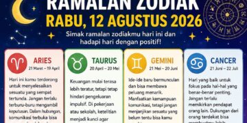 Ramalan Zodiak 12 Agustus 2026: Intip Bocoran Horoskop Cinta, Karir, dan Keuanganmu