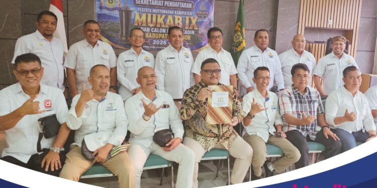 Didukung Sembilan Asosiasi, Ridwan Rusliadi Daftar Bakal Calon Ketua Kadin Kabupaten Bogor 2026–2031