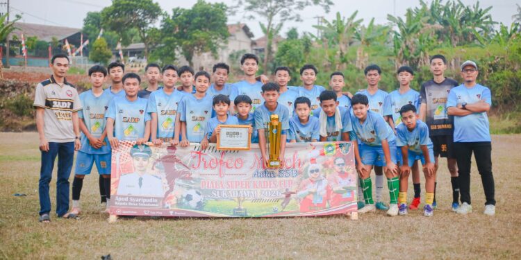 SSB Siliwangi Sukadamai Sabet Juara 1 Piala Super Kades Cup U-15