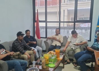 Sambangi PWI Kabupaten Bogor, Tantan Sulthon Paparkan 5 Program ‘PWI Jabar Istimewa’
