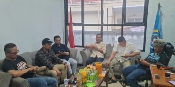 Sambangi PWI Kabupaten Bogor, Tantan Sulthon Paparkan 5 Program ‘PWI Jabar Istimewa’