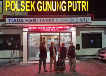 Gabisa Diem, Timsus Polsek Gunung Putri Amankan Pria Diduga Gelapkan Motor hingga ke Jawa Tengah