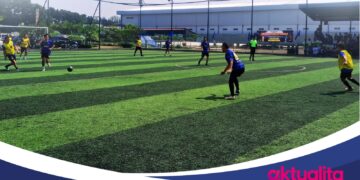 Semarak HUT ke-81 RI, Kecamatan Sukaraja Gelar Trofeo Mini Soccer Antar Desa