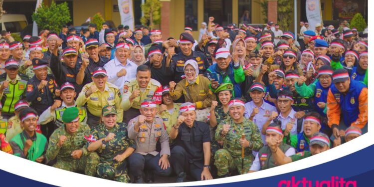 Apel Kebangsaan di Kota Bogor, Dedie A. Rachim Ajak Masyarakat Jaga Toleransi dan Kamtibmas